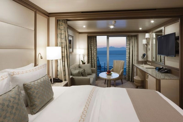 Silversea Silver Moon Superior Veranda Suite