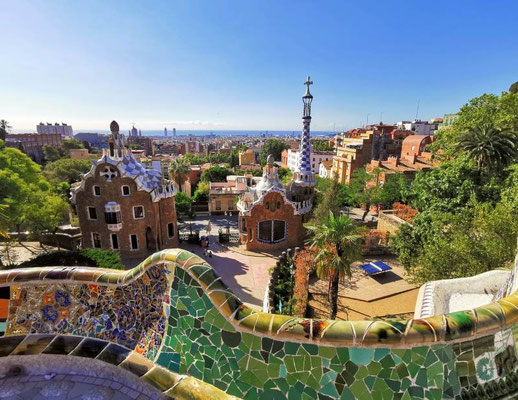 Park Güell in Barcelona