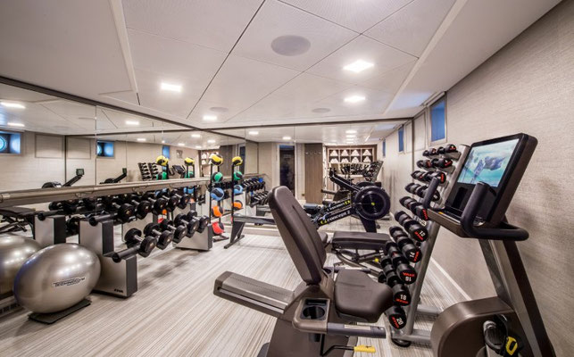 Riverside Debussy Fitnessraum