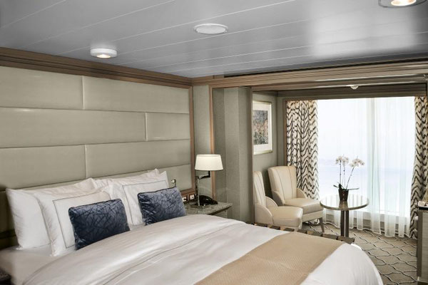 Superior Veranda Suite an Bord der Silver Muse