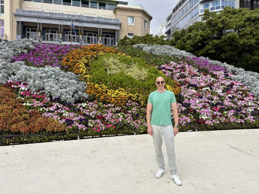 Ein Mann in Santa Cruz