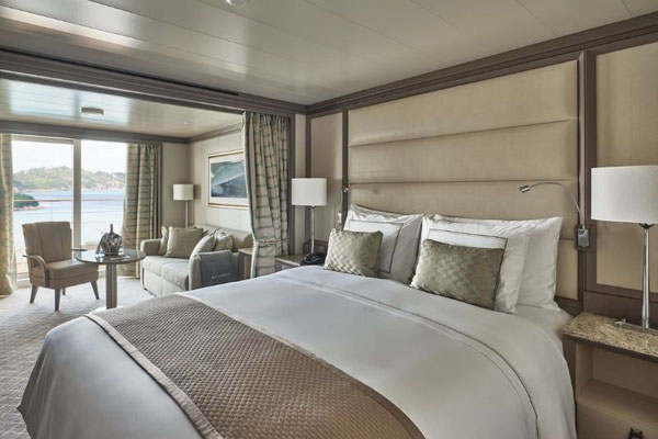 Silversea Silver Dawn Superior Veranda Suite