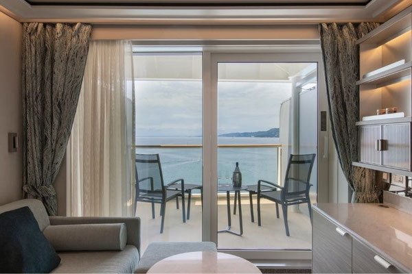 Silversea Silver Nova Deluxe Veranda Suite