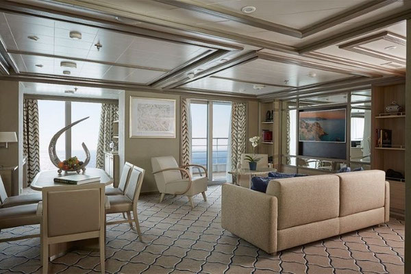 Silversea Silver Dawn Owner's Suite