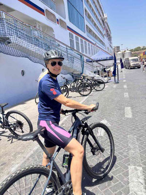 Radtour in Praia