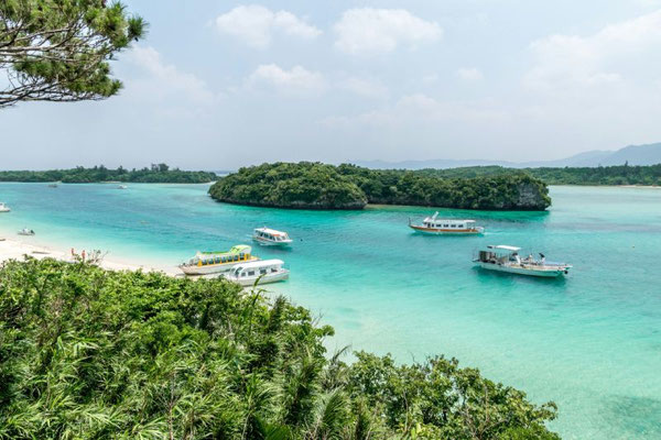 Ishigaki Bucht in Japan