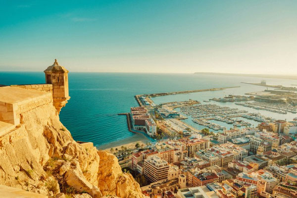 Bucht in Alicante in Spanien
