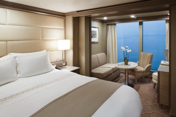 Panorama Suite an Bord der Silver Muse