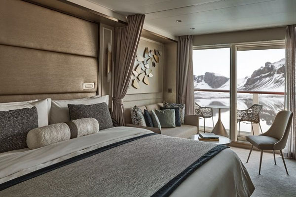 Silversea Silver Endeavour  Classic Veranda Suite