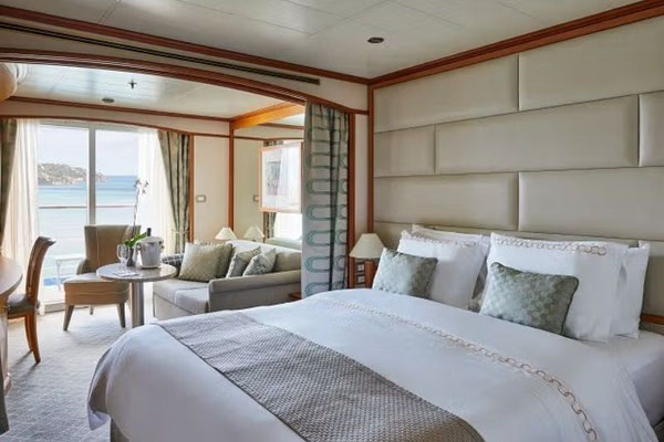 Silversea Silver Whisper Superior Veranda Suite