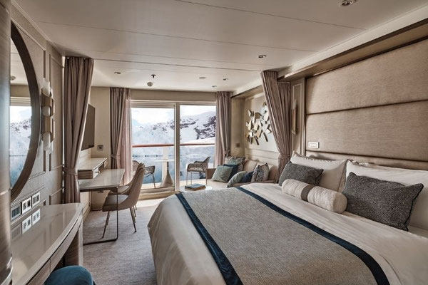 Silversea Silver Endeavour Premium Veranda Suite
