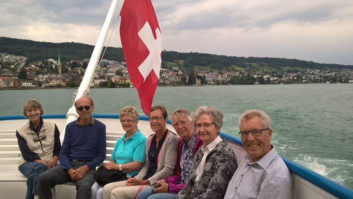 Silberdischtleausflug 2017 mit Schiff nach Rapperswil