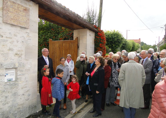 Maison de l'historien Jacques Dupâquier à Delincourt, photo Guy Paris.