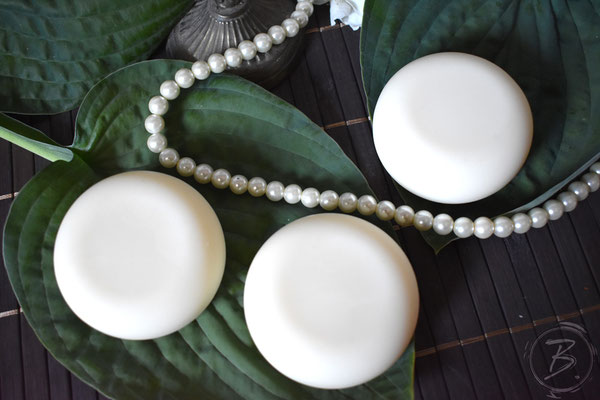 B.nature I Handmade Soap White Pearl