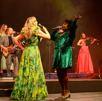 Mit Menna Mulugeta - Foto Sabine Cumisky