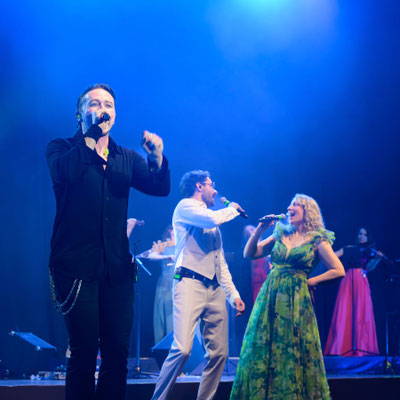 Mit Sebastian Zierof und Tim Schuhmacher - Foto Sabine Cumisky