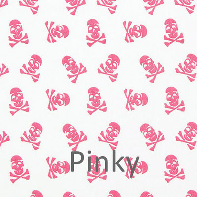 Bienenwachstuch Skull pinky