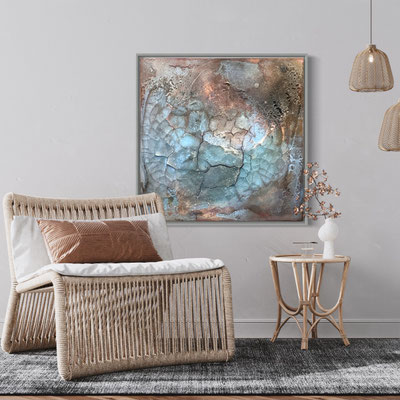 Inner search I 2022 - Unikat und Original - 50 x 50 cm - available