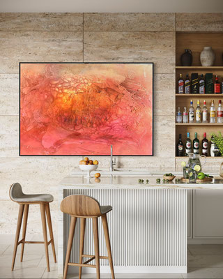 feelings - 2025 - Unikat und Original -  130 x 110 cm - available