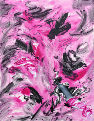 Angora Muscle, 2021, acrylic on canvas, 200 x 150 cm