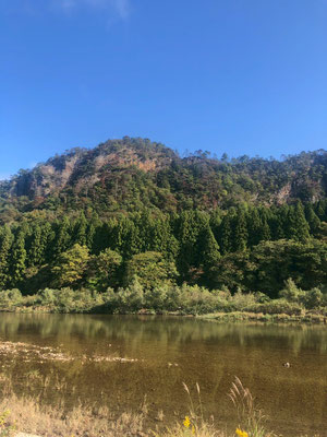 麒麟山公園からの麒麟山