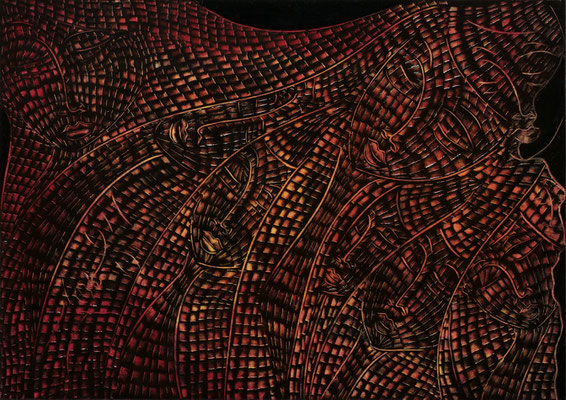Leuchtendes Sein, Papier, 29,7 x 42 cm