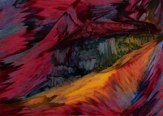 Die Hütte 2, Papier, 29,7 x 42 cm