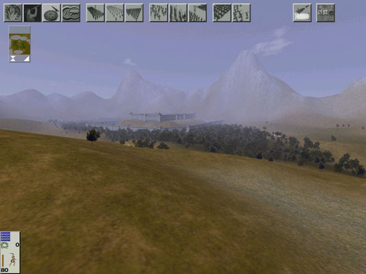 Eine Landschaft von mir erstellt.