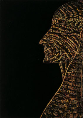 Madame Sabine, Papier, 29,7 x 42 cm