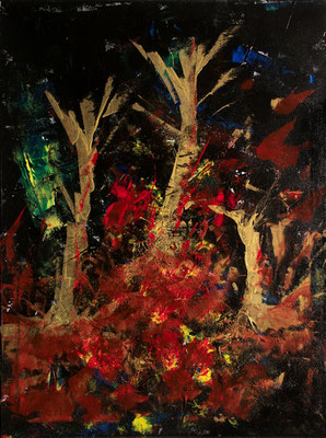 Waldinferno 3, 60x80 cm