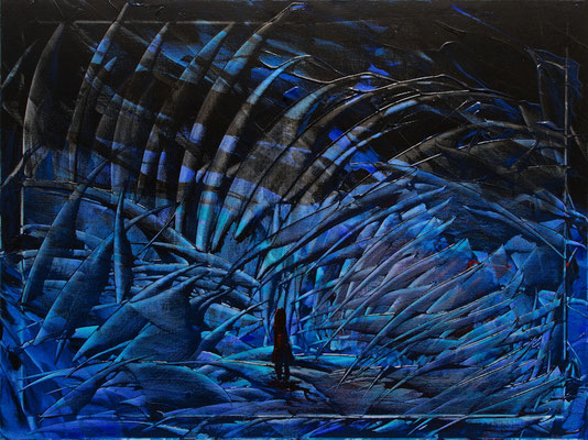 Enge Welt 5, 60x80 cm