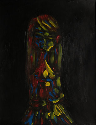 Buntes Dasein, 49,7x63,7 cm