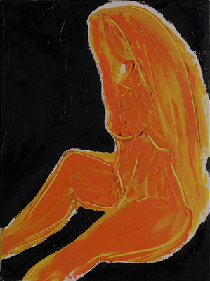 Feurig 2,  30x40 cm