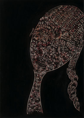 Mary, Papier, 29,7 x 42 cm