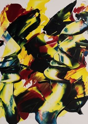 Buntes Leben, 34x48 cm