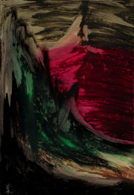 o.T,, Papier, 29,7 x 42 cm