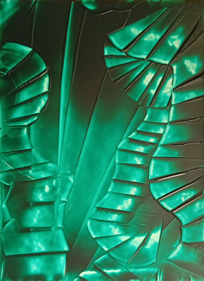 Grün zu Grün, 34x48 cm