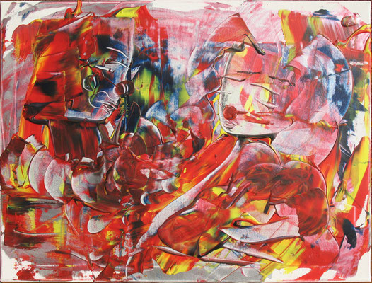 Gedankenversunken, 60x80 cm
