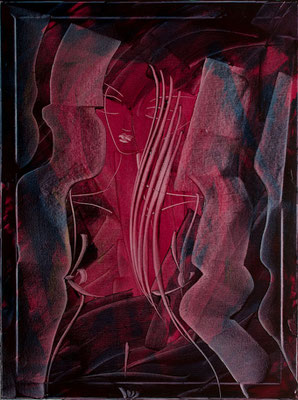 Schmerzende Leidenschaft, 60x80 cm