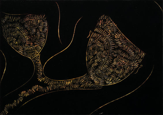 Verbundene Seelen, 29,7 x 42 cm