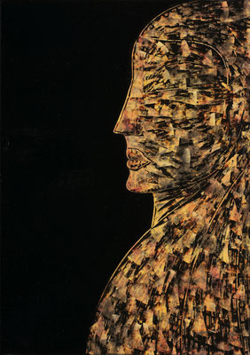 Madame Isabelle, Papier, 29,7 x 42 cm