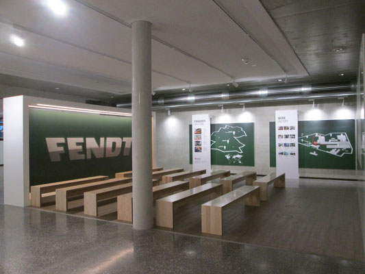  FENDT FORUM MARKTOBERDORF | Neubau, Erweiterung Ausstellungsgebäude | Bauherr AGCO GmbH, Marktoberdorf | LP 3 – 7,  8 teilw. | Nething Generalplaner, Neu-Ulm | Fotos Michael Kuderna
