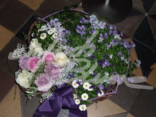 Trauerpflanzung Lila Einfach Blume