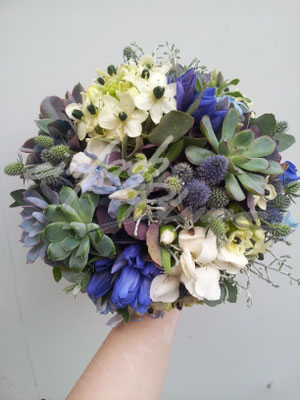 Spätsommerbrautstrauß Einfach Blume