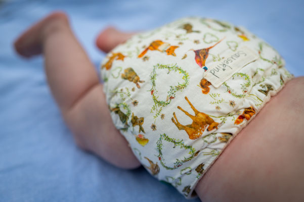 Stoffwindel Baby Wolle