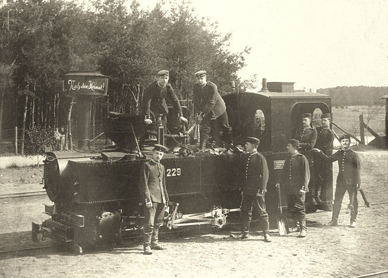 1910: schmalspurige Brigadelok 229