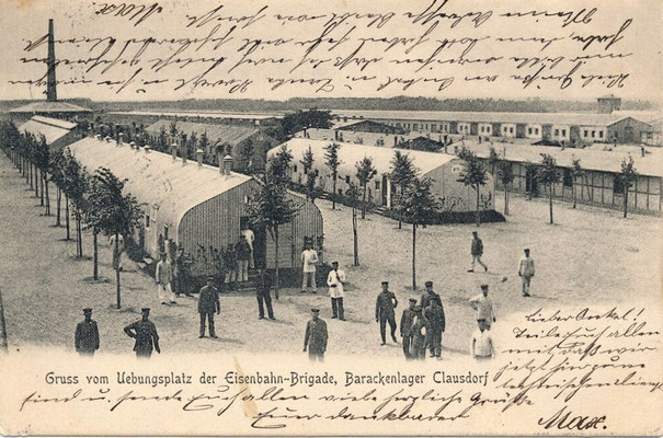 1903: Brigadelager Clausdorf