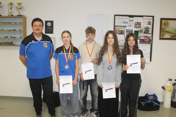 Jugend, stehend aufgelegt