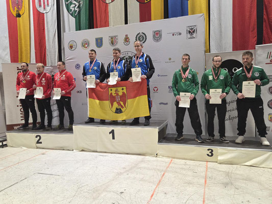 1. Platz Mannschaft (stehend aufgelegt Männer)