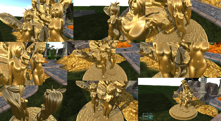 Seductive golden Hand